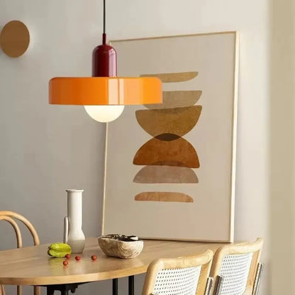 Retro Glass Pendant Light E27 Socket for Home Decor